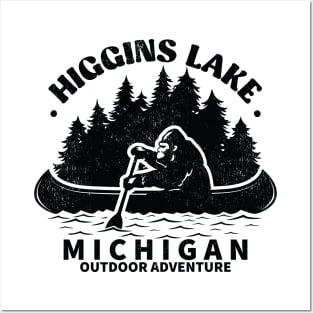 Higgins Lake Michigan Posters and Art